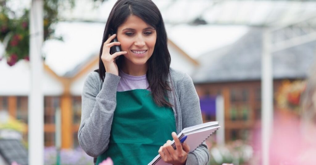 female phone