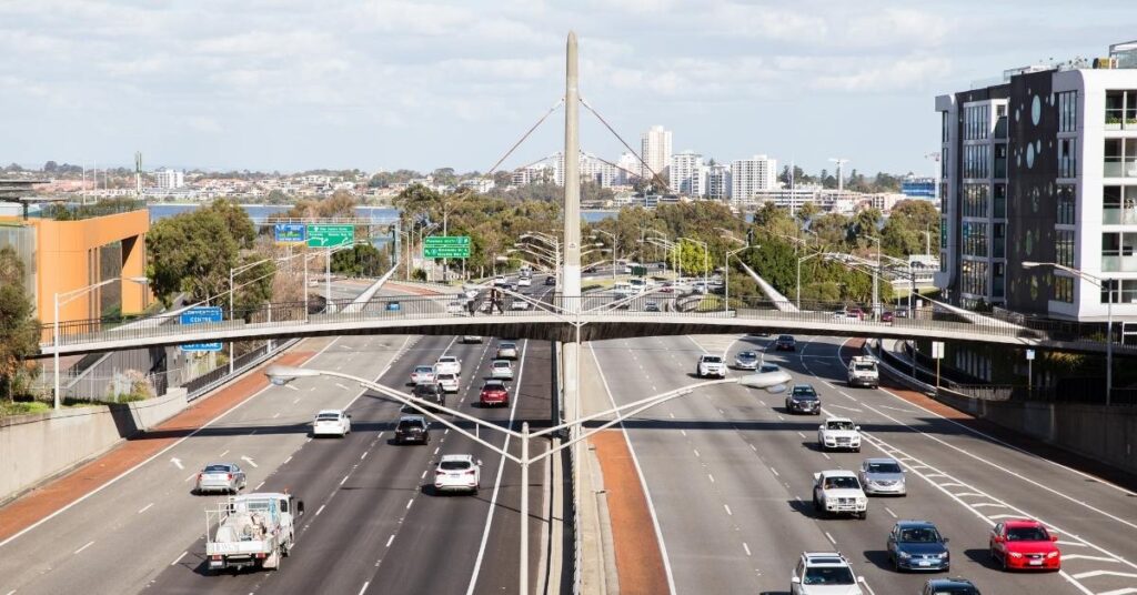 perth bridge traffic