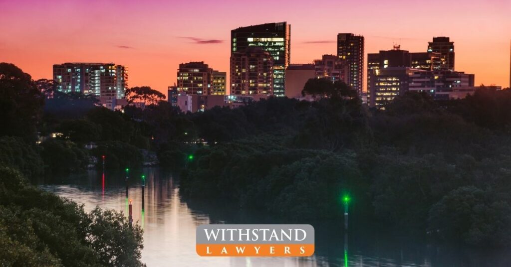 parramatta river view sunset