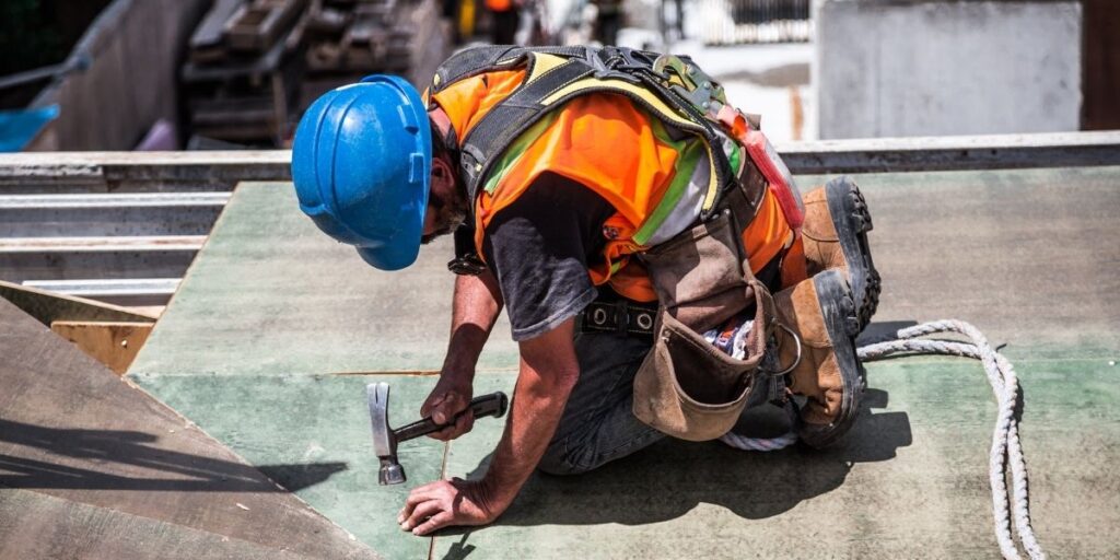 construction worker working