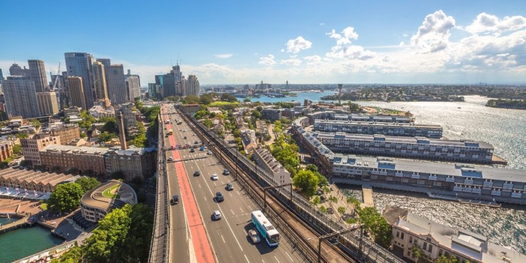 nsw sydney road traffic