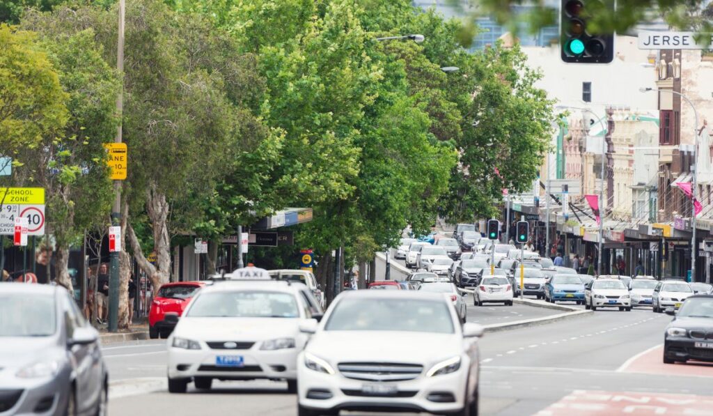 oxford street car traffic