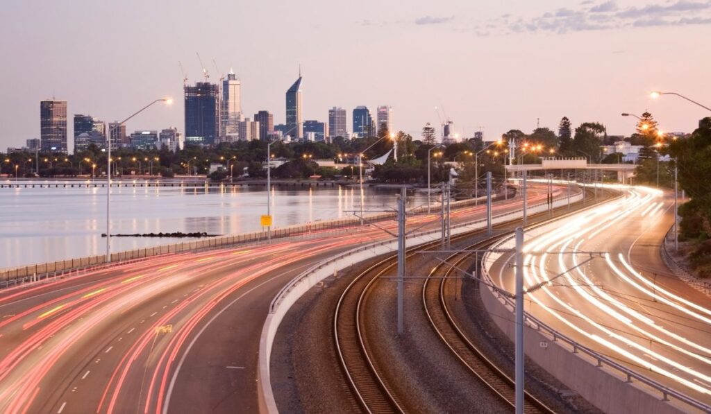 perth western australia road traffic