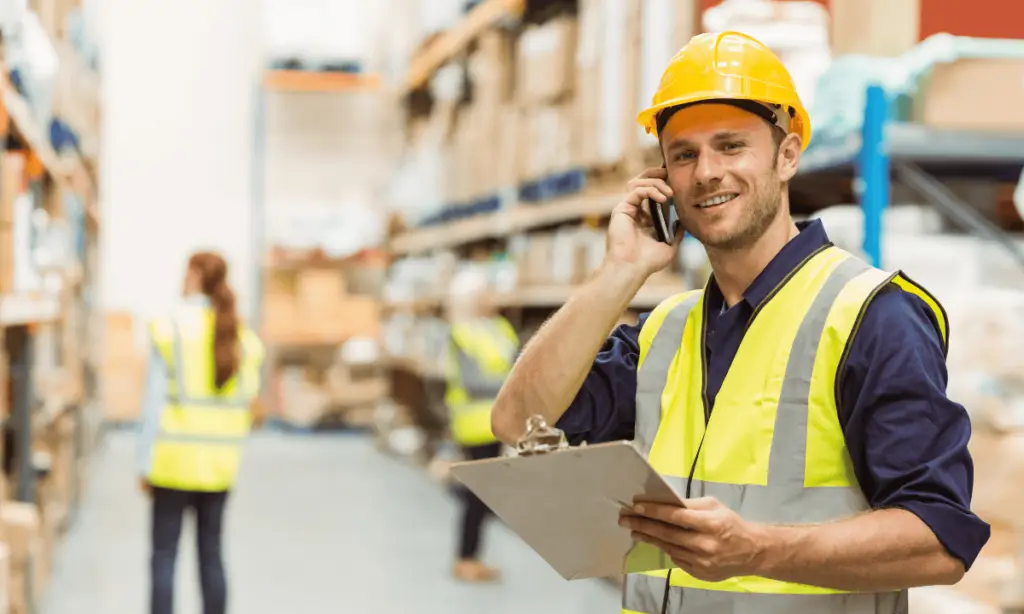 Worker performing light duties after injury at work