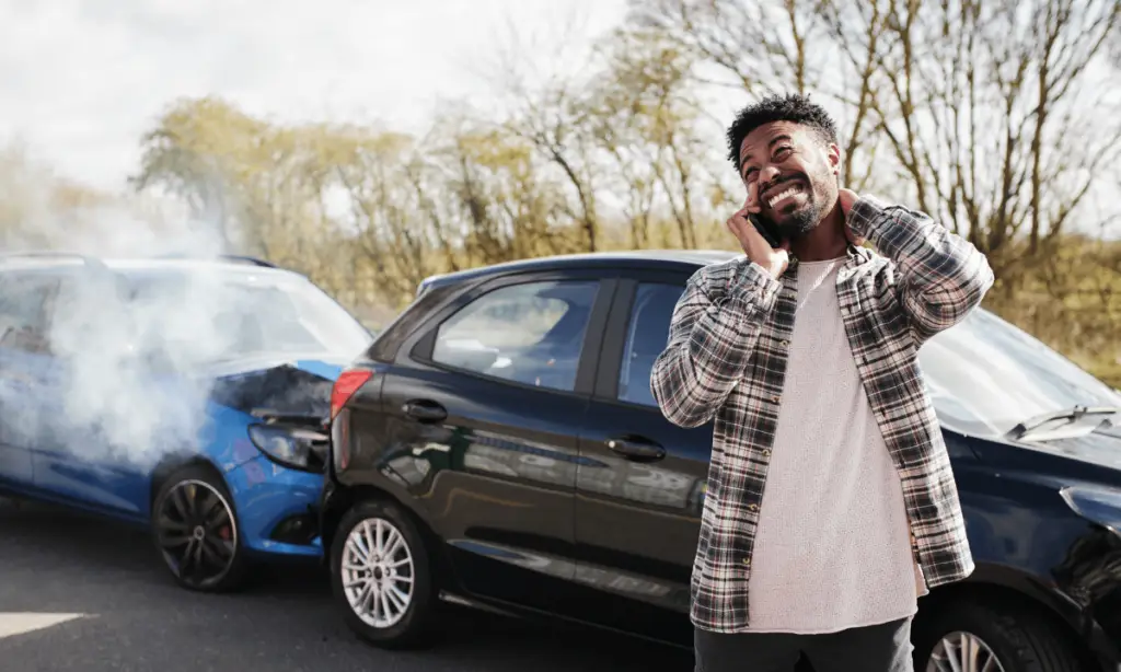 car accident while driving personal vehicle for work australia