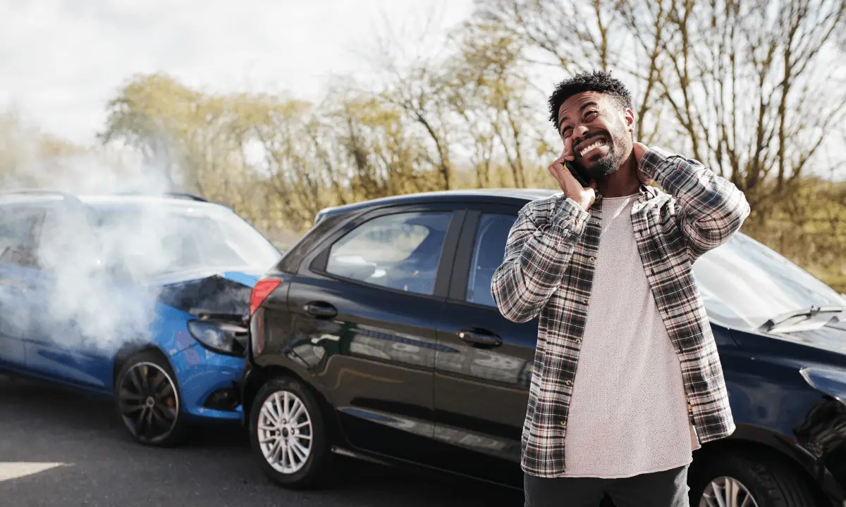 car accident while driving personal vehicle for work australia