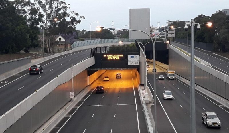 motor vehicle on a road in sydney