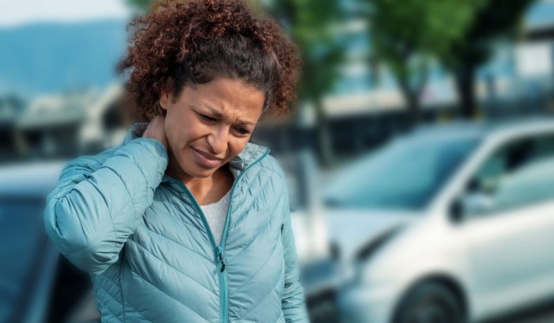 neck injury in motor vehicle accident